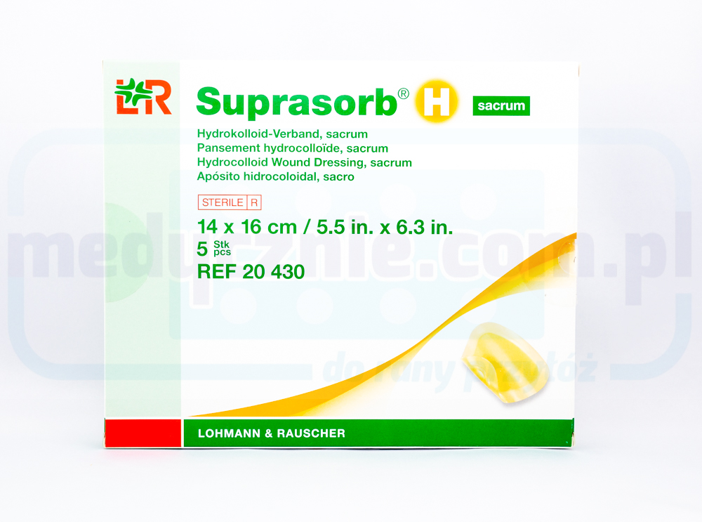 Suprasorb H Autoadeziv SACRUM 14 * 16cm pansament hidrocoloid 1pc